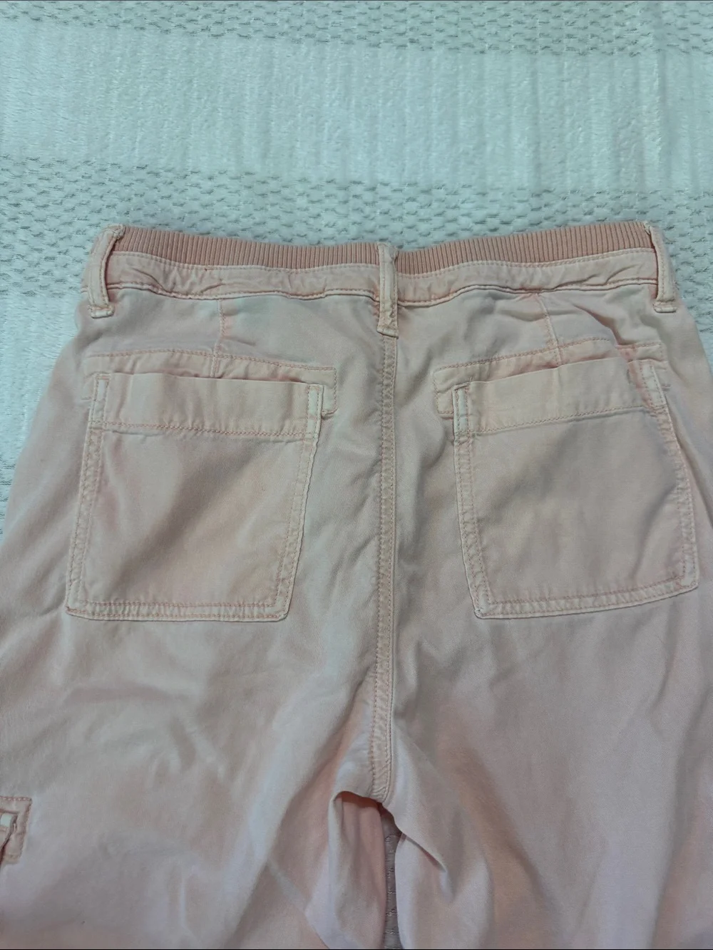 Women’s Cargo Pants - Light Pink